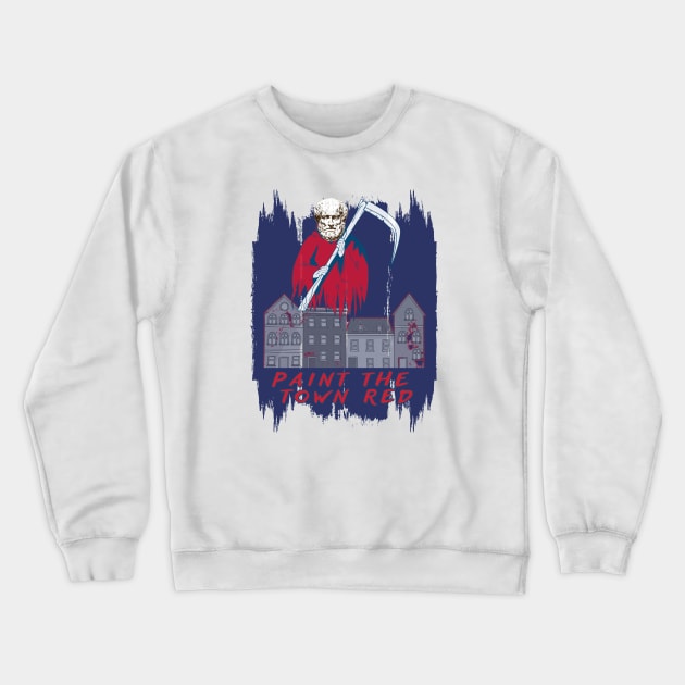 paint the town red Crewneck Sweatshirt by yzbn_king